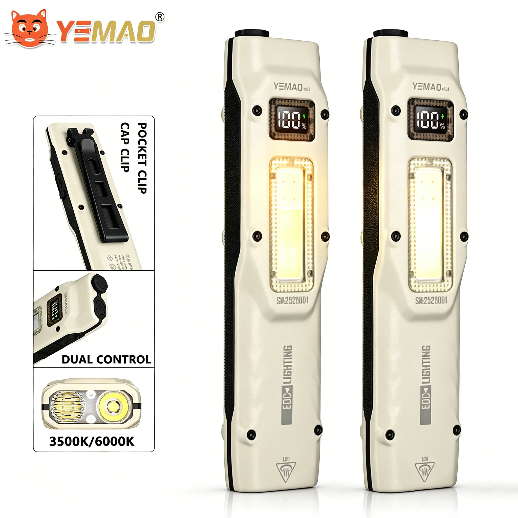 Outdoor Lighting Lumen - Linterna DE TRABAJO táctica ultrafina de