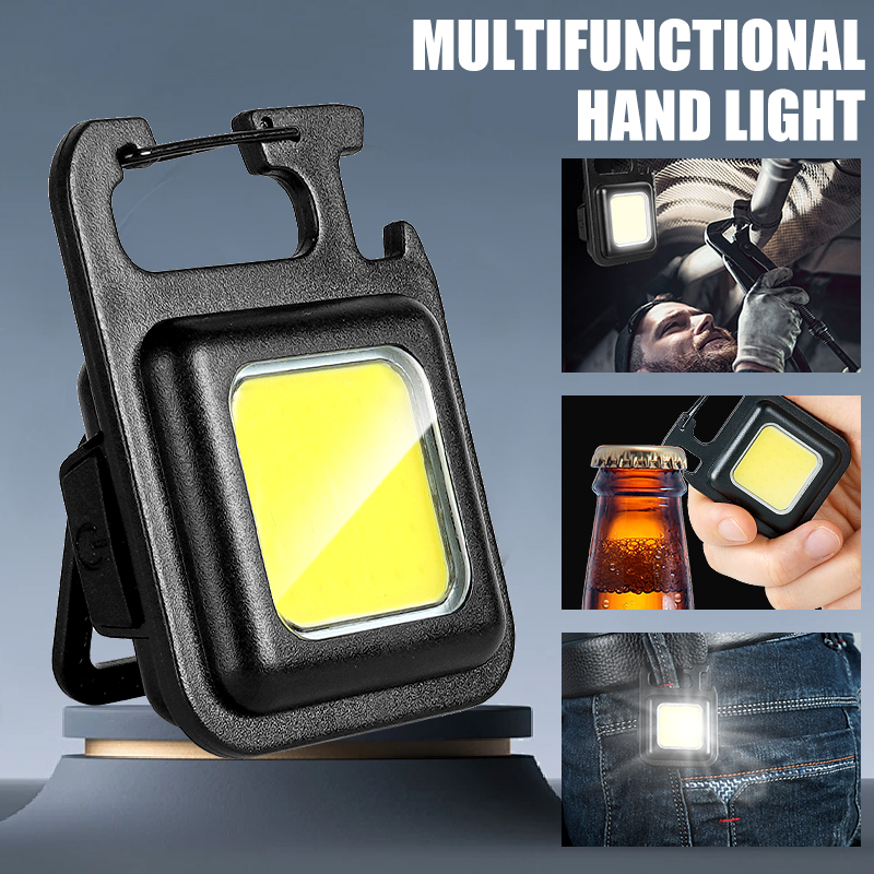 Outdoor Lighting Lumen - Mini Linterna COB Súper Brillante, Portátil,