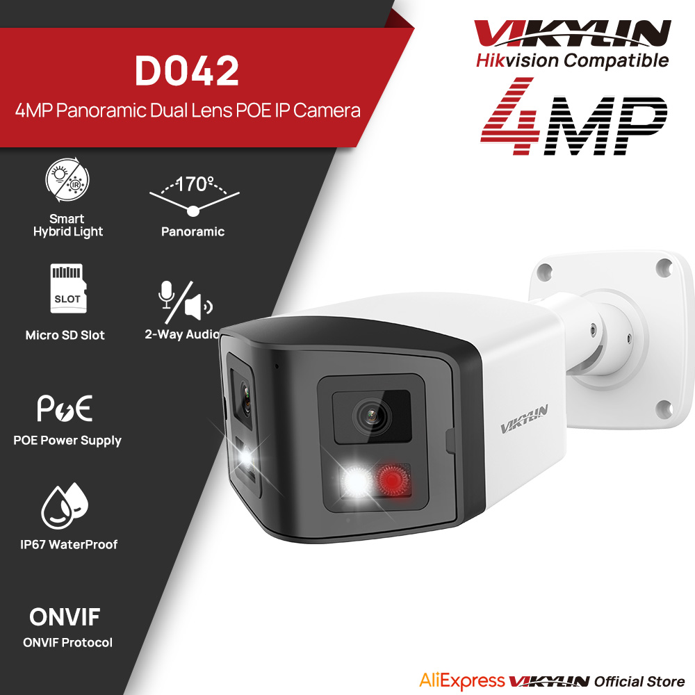 VIKYLIN 170 °   Cámara IP de s - Outdoor Lighting Mains Powered reseña y precio