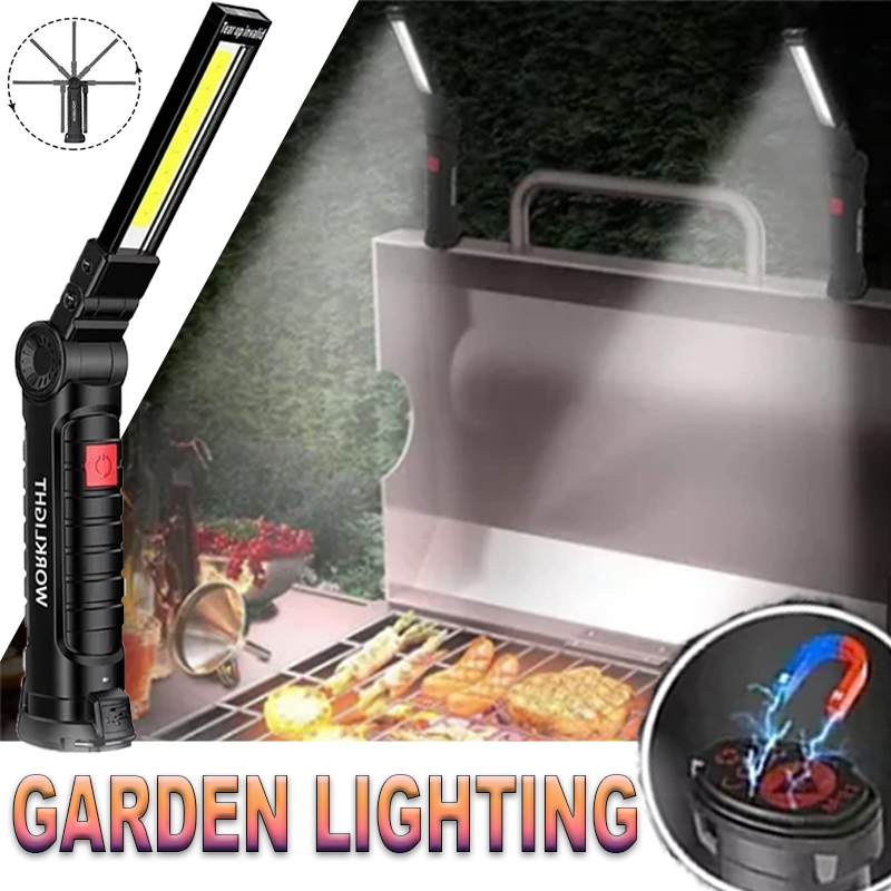Linterna LED portátil con ganc - Outdoor Lighting Lumen reseña y precio