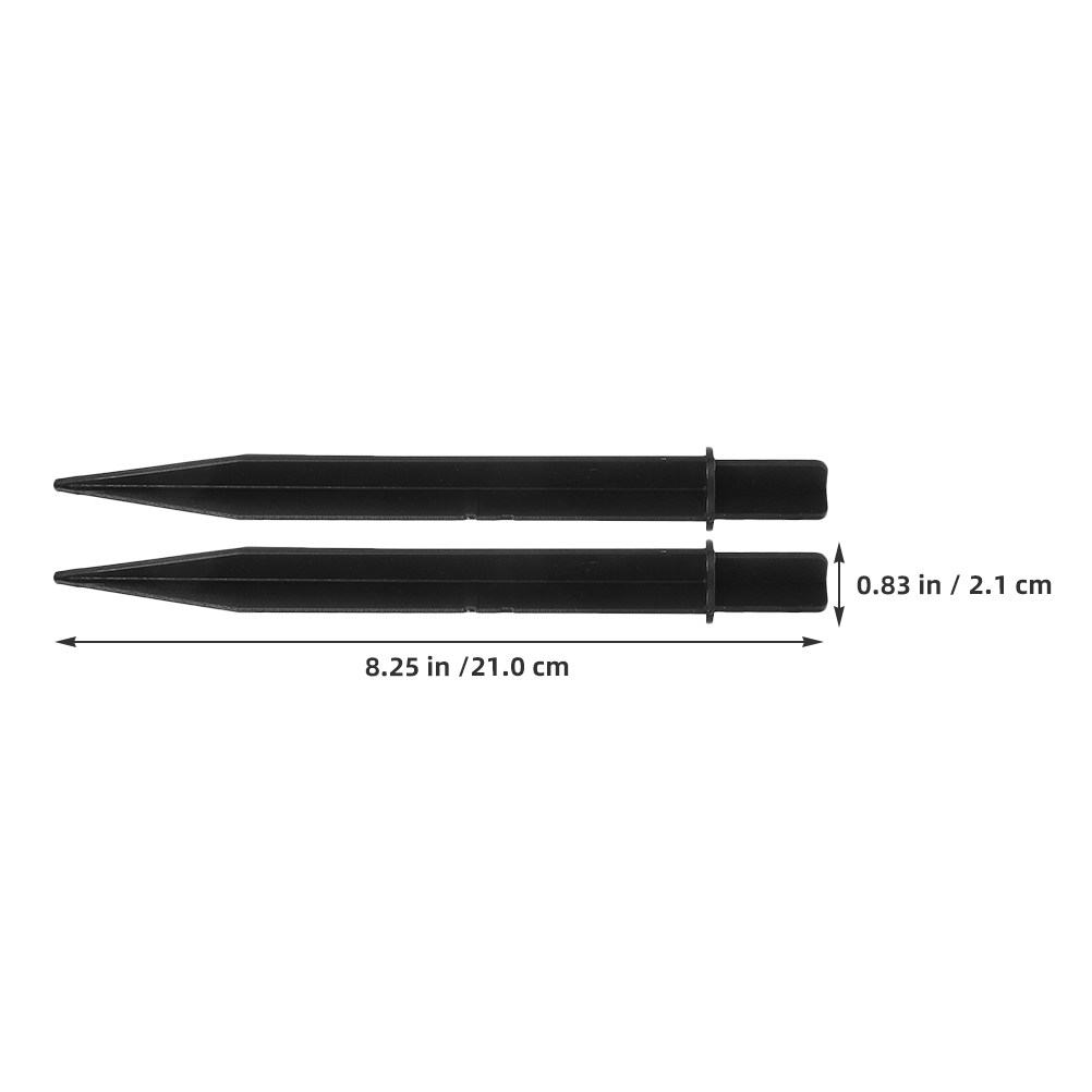 15 Estacas Negras para Luces d - Outdoor Lighting Black reseña y precio
