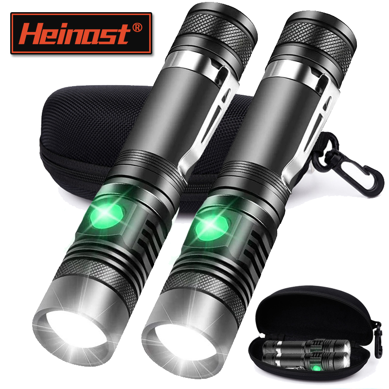 Linterna de mano recargable T6 - Outdoor Lighting Black reseña y precio