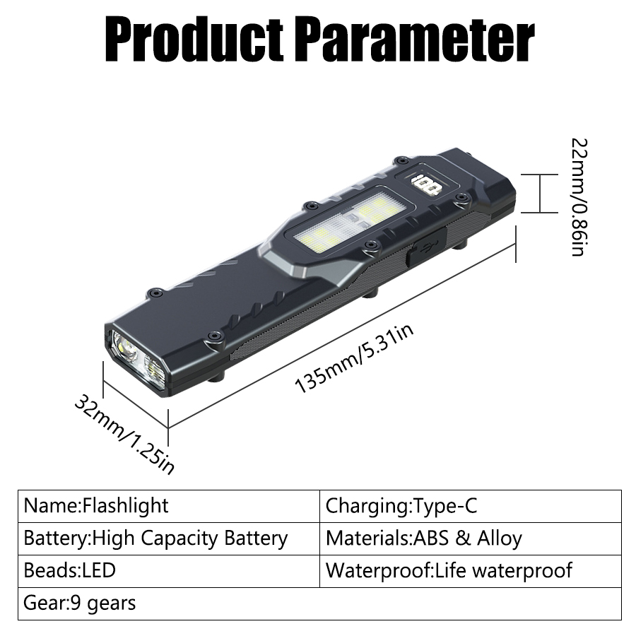 Linterna Táctica Ultrafina de  - Outdoor Lighting Mains Powered reseña y precio