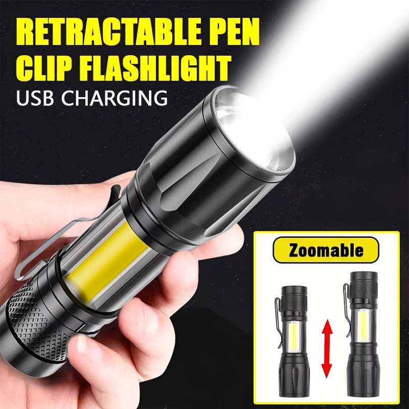 Mini linterna LED COB, reflect - Outdoor Lighting Black reseña y precio