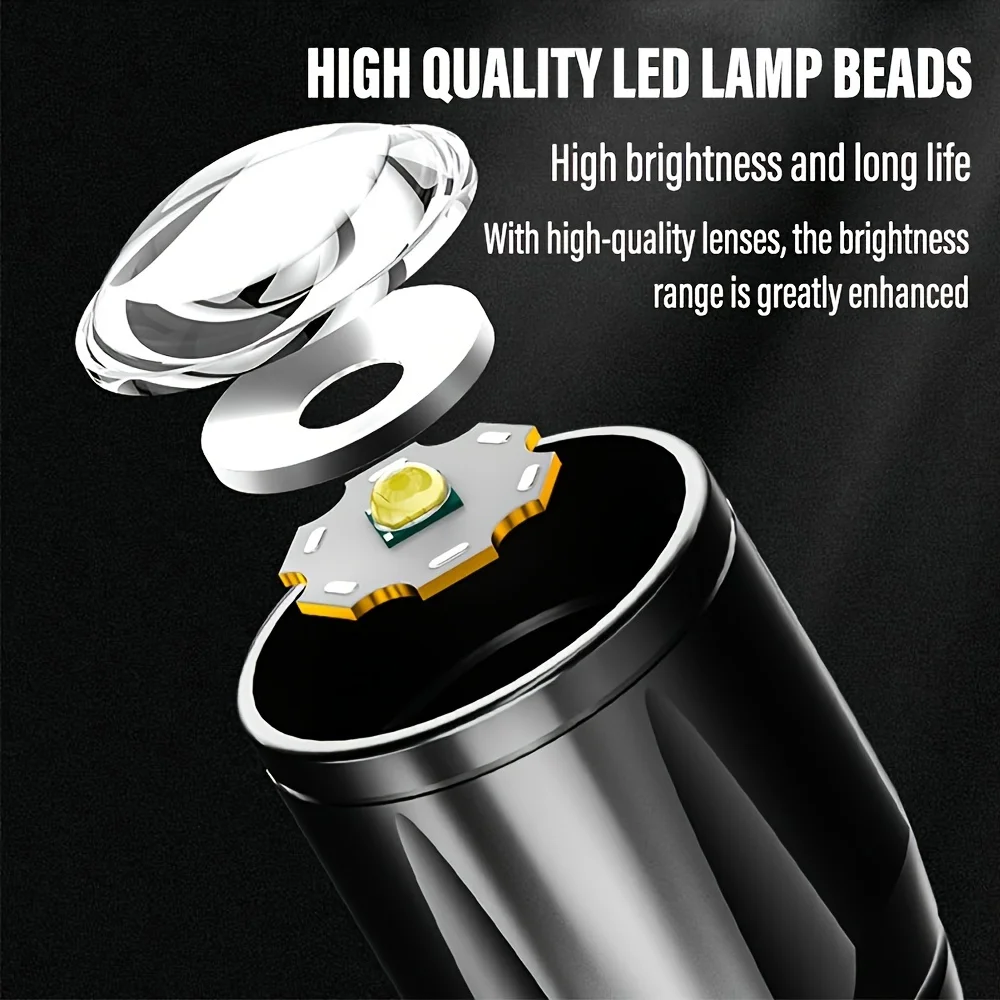 Mini linterna LED COB, reflect - Outdoor Lighting Black reseña y precio