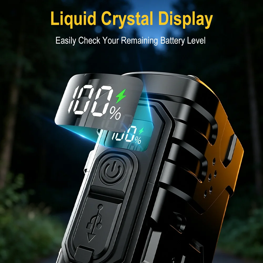 Linterna LED EDC de Manivela B - Outdoor Lighting Black reseña y precio