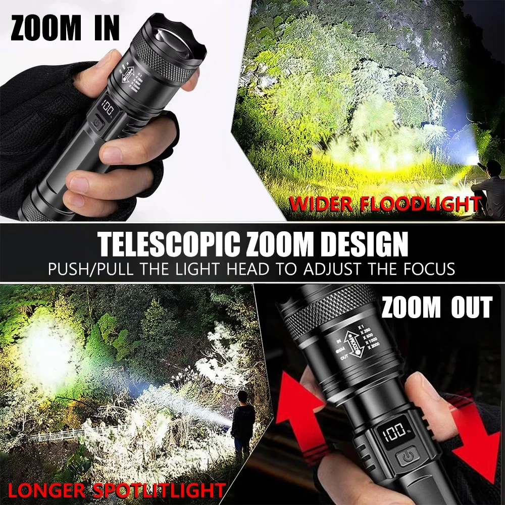 Linterna LED Recargable con Zo - Outdoor Lighting Lumen reseña y precio