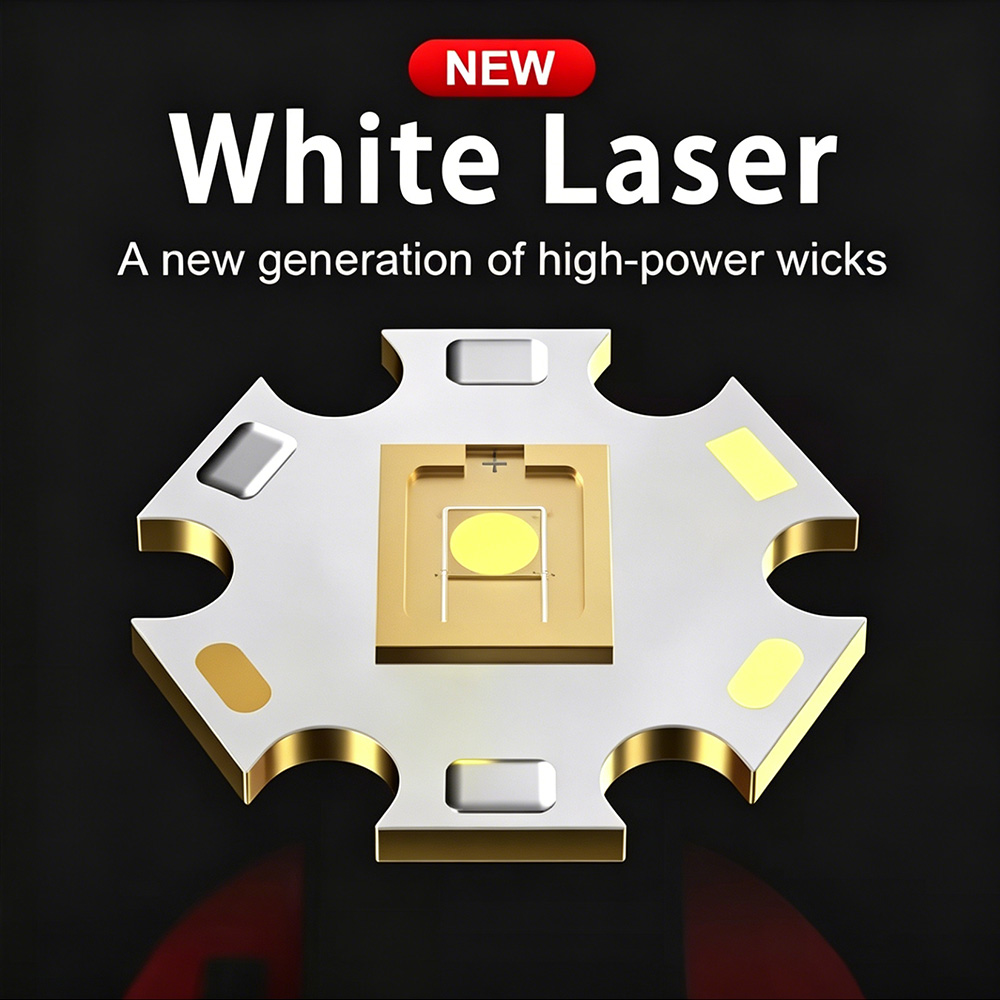 Linterna láser blanca de alta  - Outdoor Lighting Black reseña y precio